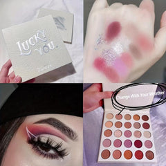 25 Colors Eyeshadow Palette Highlight Blush Contouring Makeup Palette