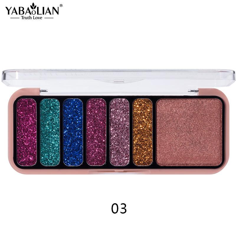 Glitter Eyeshadow Palette High Pigmented Long Lasting Eyeshadow Powder