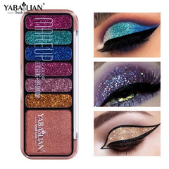 Glitter Eyeshadow Palette High Pigmented Long Lasting Eyeshadow Powder