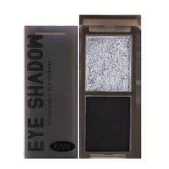 Dark Lazy Eyeshadow Palette Two Tone Matte Pearly Finish Sweet Punk Style