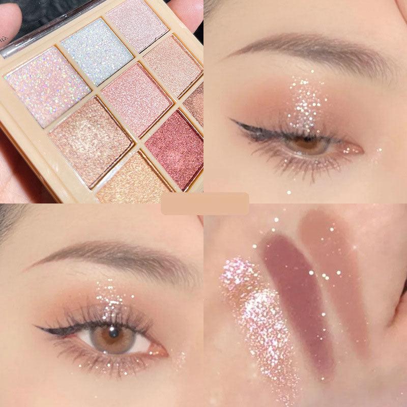 Mashed Potato 9 Eyeshadow Palette Earth Tone Shimmer & Matte