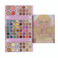 80 Colors Eyeshadow Palette Matte Pearly Blush Concealer 3 In 1