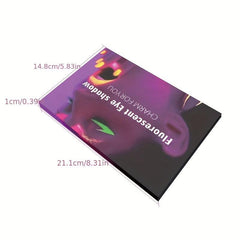 UV Lights Luminous Eyeshadow Palette - 24 Fluorescent Shades