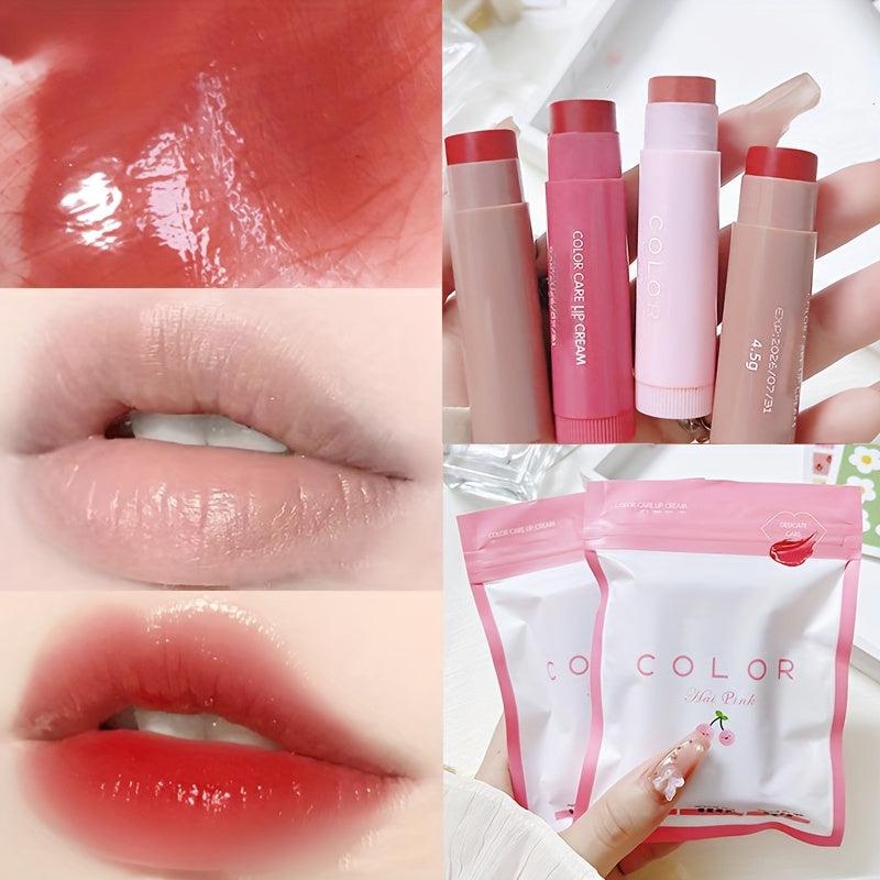 Moisturizing Lipstick Anti-Cracking Anti-Drying Lip Gloss Nude Makeup