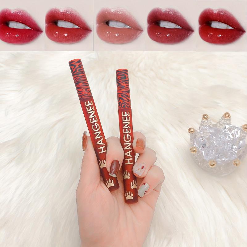 12 Colors Velvet Lip Gloss Soft Matte Long Lasting Liquid Lipstick