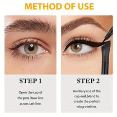 Matte Natural Eyeliner Pencil Smudge-Proof Liquid Pen