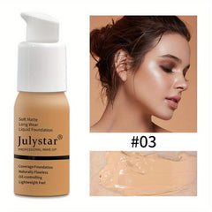 Waterproof Full Coverage Powder Foundation