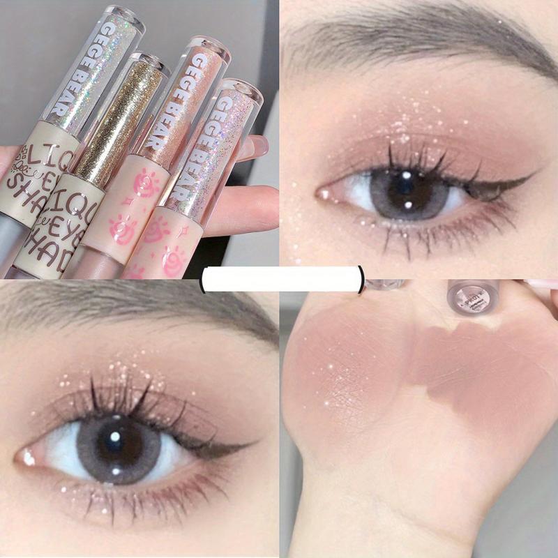 Brightening Liquid Eyeshadow Stick with Shimmer and Matte Finish