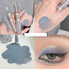 Brightening Liquid Eyeshadow Stick with Shimmer and Matte Finish