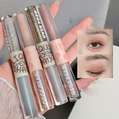 Brightening Liquid Eyeshadow Stick with Shimmer and Matte Finish