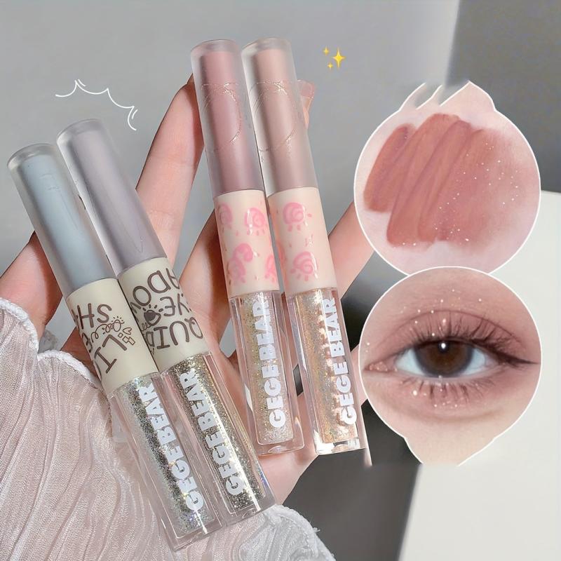 Brightening Liquid Eyeshadow Stick with Shimmer and Matte Finish