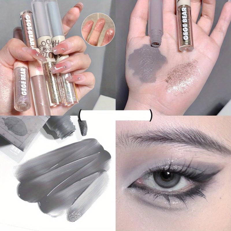 Brightening Liquid Eyeshadow Stick with Shimmer and Matte Finish