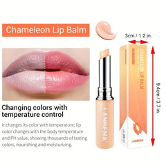 Chameleon Lip Balm with Hyaluronic Acid and Rose Flavor