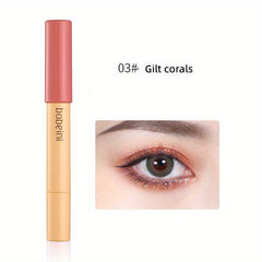 3-Color Eyeshadow & Highlighter Pen - Waterproof & Smudge-Proof