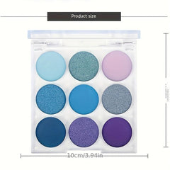 Rainbow Tone Matte Eyeshadow Palette