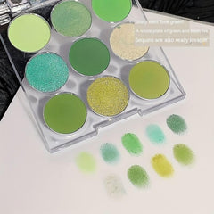 Rainbow Tone Matte Eyeshadow Palette