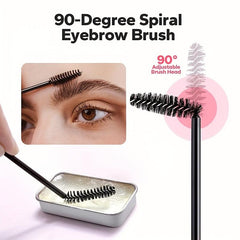 16g Transparent Eyebrow Shaping Cream & Brush Set