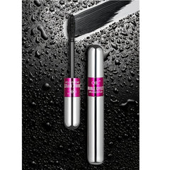 Waterproof 4D Double Effect Mascara Long Thick Clump Eyelashes Silicone Brush