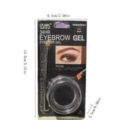 Matte Dual-Use Eyebrow Cream & Eyeliner - Dark/Light Brown