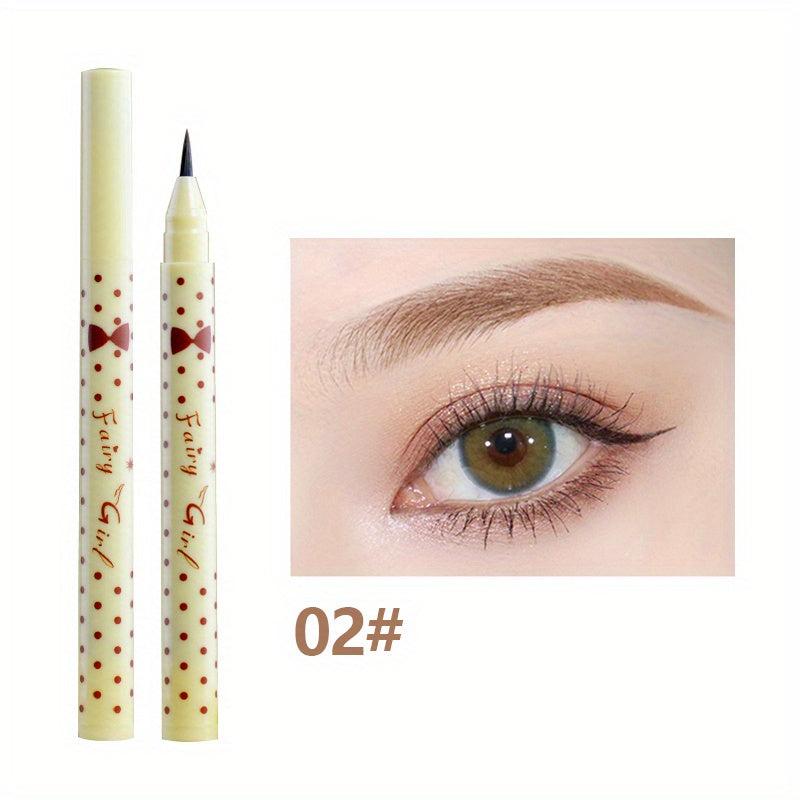 Waterproof Liquid Eyebrow Pen Double Headed Natural Makeup Long Lasting