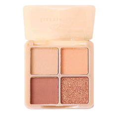 4-Color Eyeshadow Palette Matte & Shimmer Finish