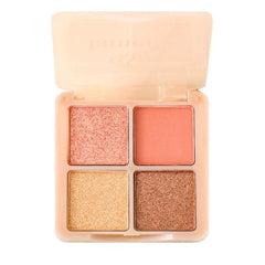 4-Color Eyeshadow Palette Matte & Shimmer Finish