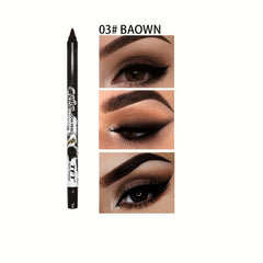 Colorful Eyeliner Pen High Pigmented Pearly Shimmer Metallic Waterproof Stick