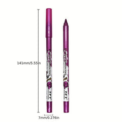 Colorful Eyeliner Pen High Pigmented Pearly Shimmer Metallic Waterproof Stick