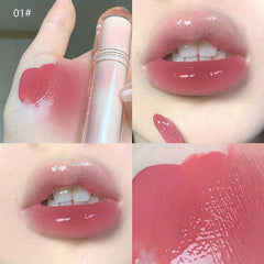 Fruity Tea Lip Glaze Moisturizing Plumping Lip Gloss with Mirror Finish
