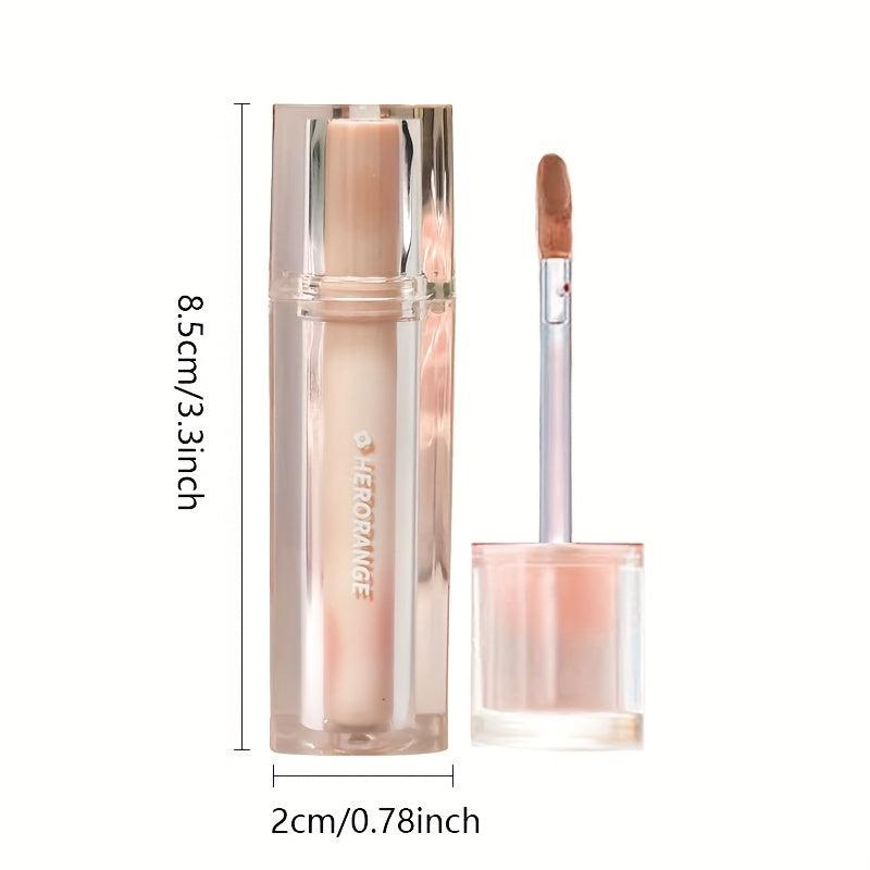 Fruity Tea Lip Glaze Moisturizing Plumping Lip Gloss with Mirror Finish