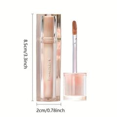 Fruity Tea Lip Glaze Moisturizing Plumping Lip Gloss with Mirror Finish