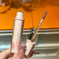 Fruity Tea Lip Glaze Moisturizing Plumping Lip Gloss with Mirror Finish