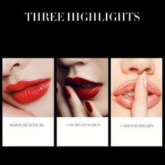 Velvet Lipstick Moisturizing Long Lasting Non-fading Waterproof Lip Tint