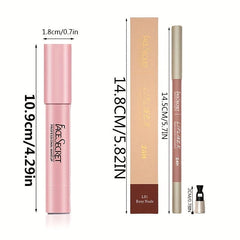Nude Lip Liner & Lipstick Set, Matte Finish, Long Lasting