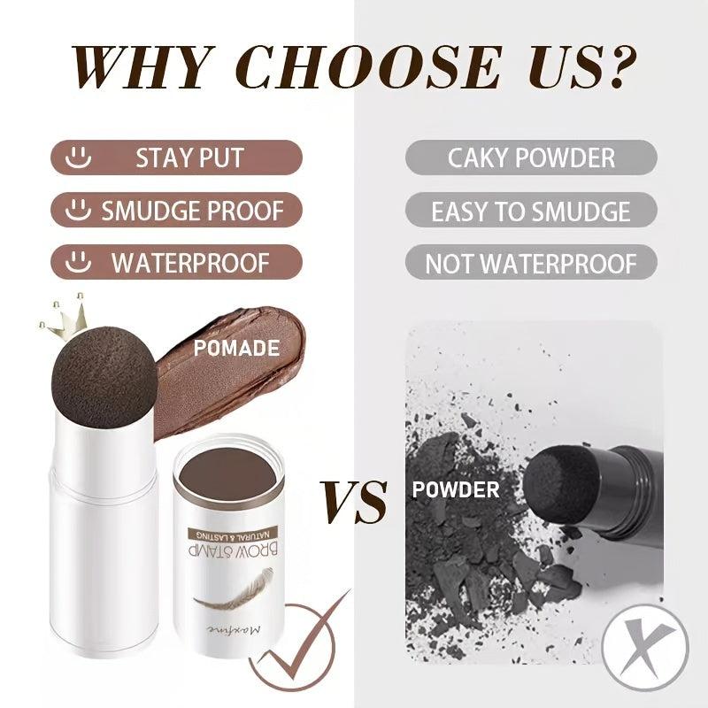 Seal Eyebrow Powder Set Waterproof Not Dizzy