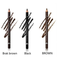 3pcs Waterproof Eyeliner & Brow Pencil Set Long Lasting