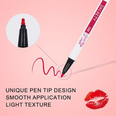 Long Lasting Matte Lip Liner Pencil - Waterproof Sweatproof - Easy to Carry