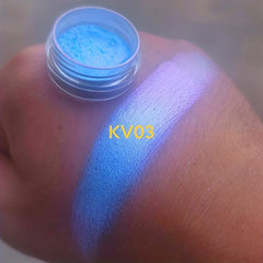 Multicolor Eyeshadow Powder Lightweight Rainbow Gradient Holographic Eyeshadow