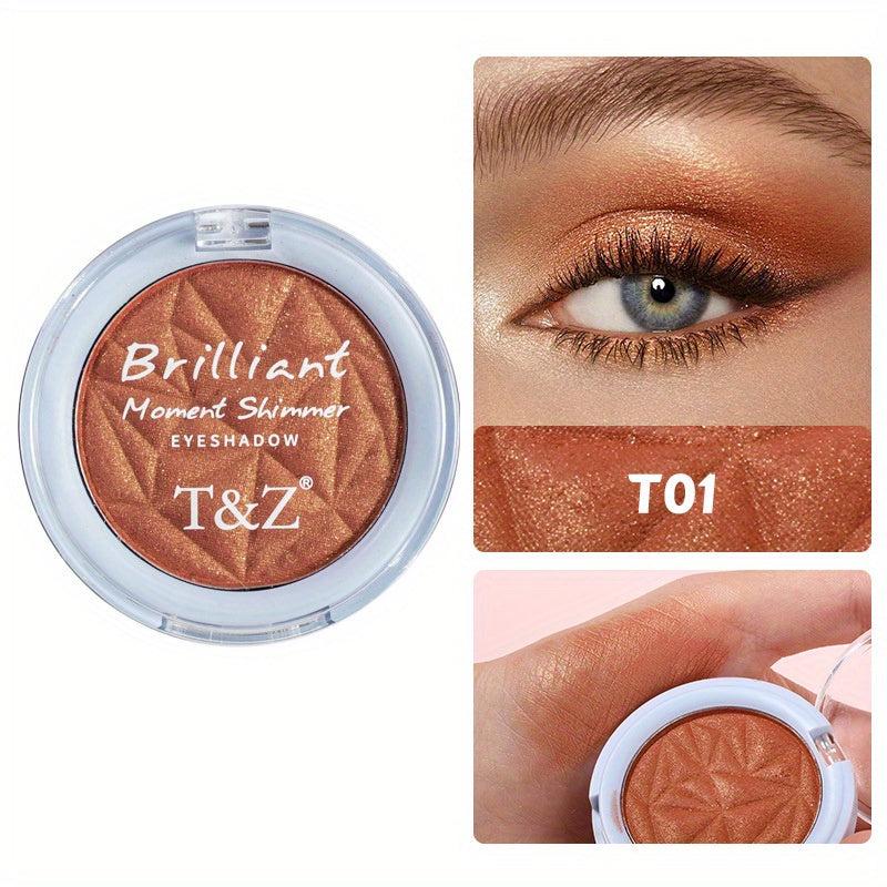 Monochrome Eyeshadow Powder Sequins Sparkle High Gloss Powder