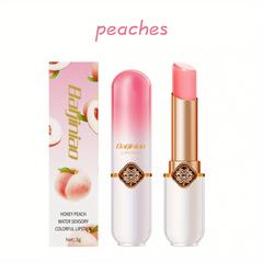 Peach Temp. Changing Lipstick Moisturizing Waterproof Hydrating Caring Lips