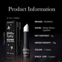 Matte Pearlescent Lipstick Halloween Makeup
