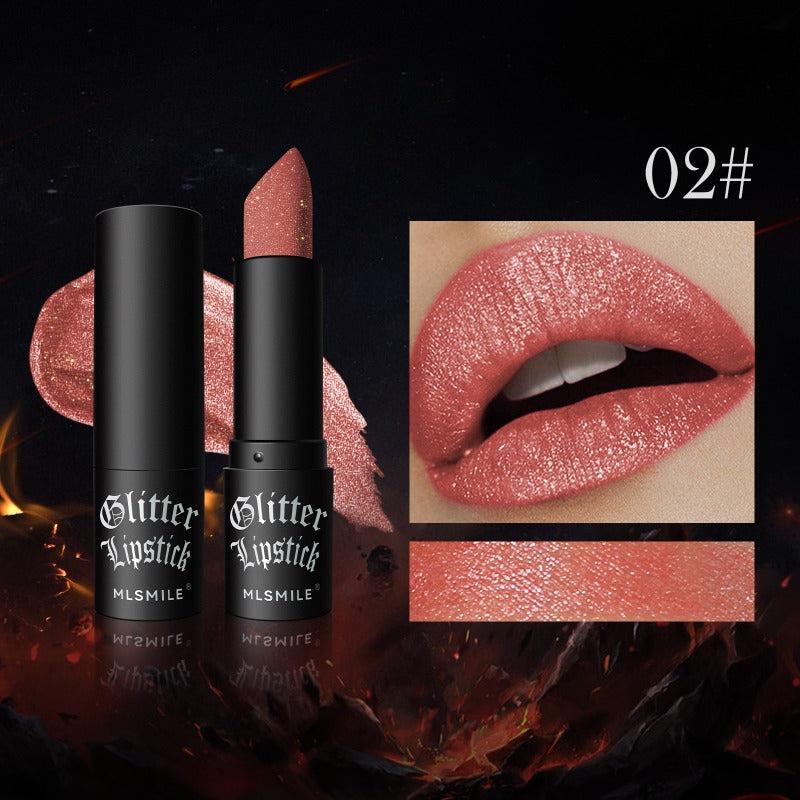 Matte Pearlescent Lipstick Halloween Makeup