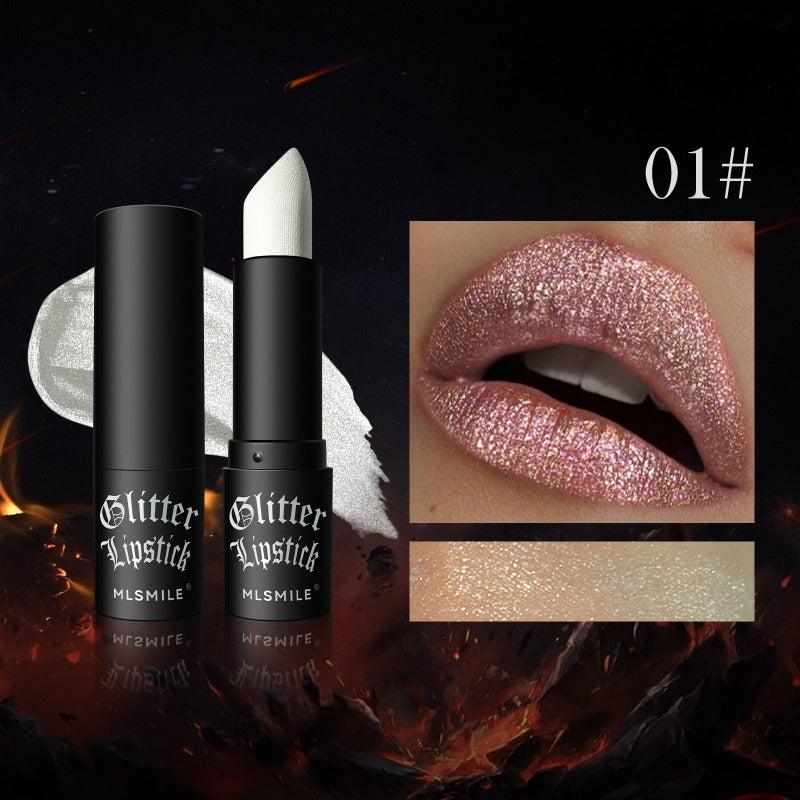 Matte Pearlescent Lipstick Halloween Makeup
