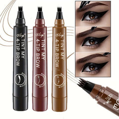 5 Colors Waterproof Eyebrow Pencil - Rich Liquid Eyebrow Pencil