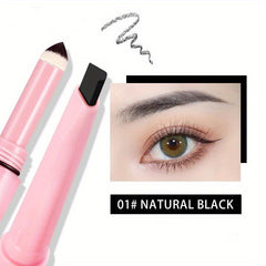 Waterproof Double Ended Eyebrow Pencil with Powder and Tint