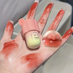 Water Light Crystal Bear Lip Glaze Lip Balm Gloss