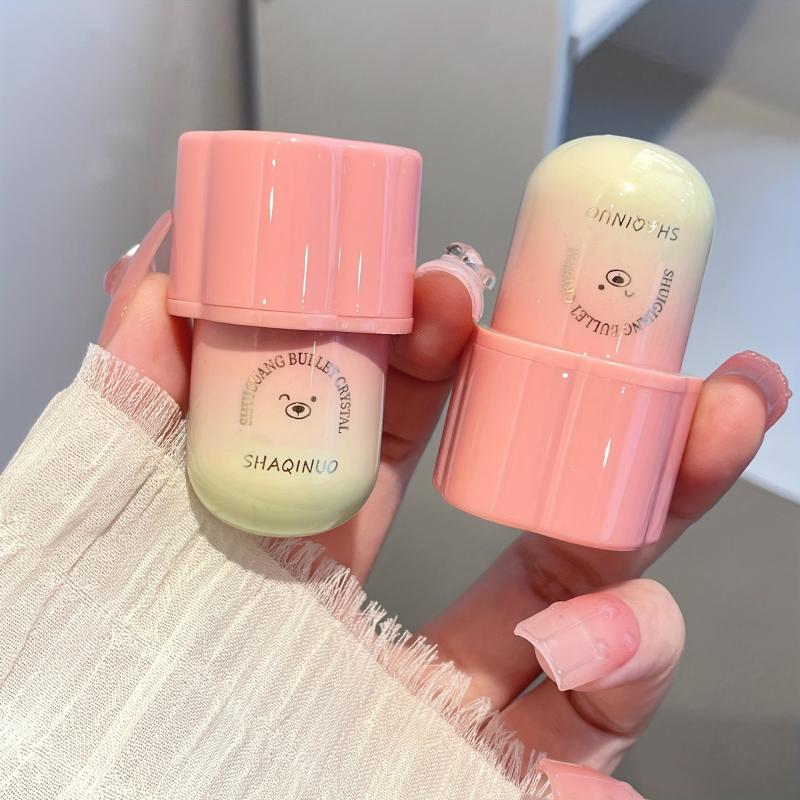Water Light Crystal Bear Lip Glaze Lip Balm Gloss