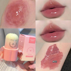 Water Light Crystal Bear Lip Glaze Lip Balm Gloss