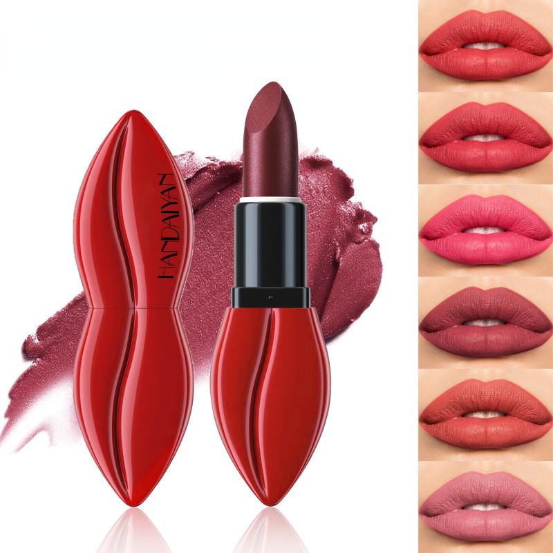 6 Pcs Set Waterproof Matte Lipstick Beauty Cosmetic
