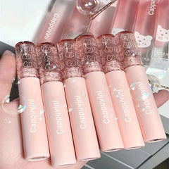 Lip Glaze Lustrous Dewy Finish Long Lasting Coloring Lipstick